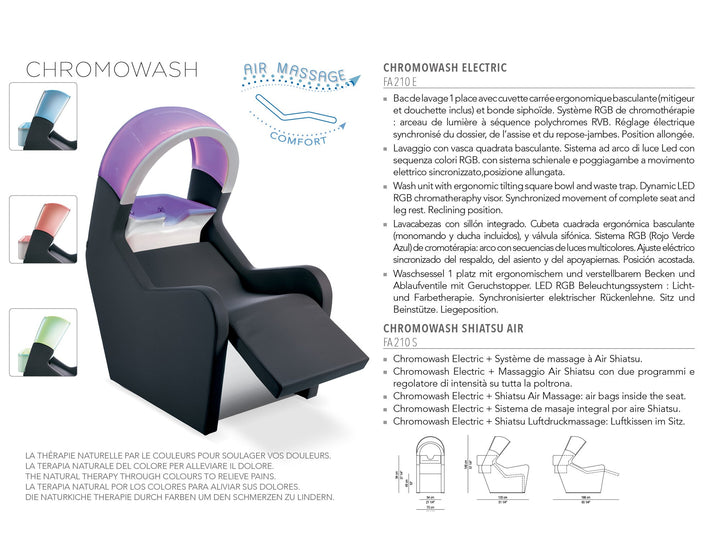 Salondesign24 WASCHSESSEL Rainbow