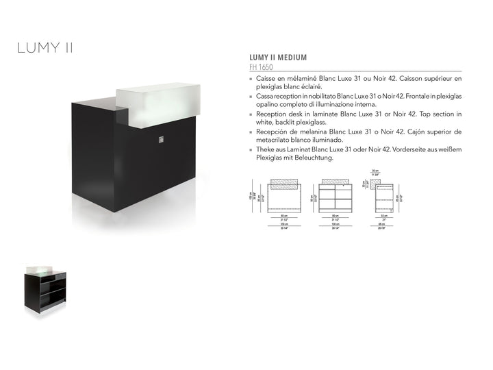 Nelson Mobilier TOONBANKEN LUMY II MEDIUM