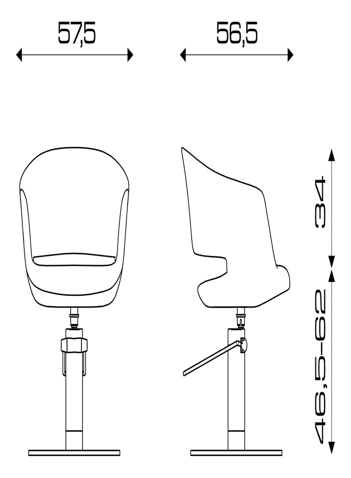 Pietranera STUHL OYSTER