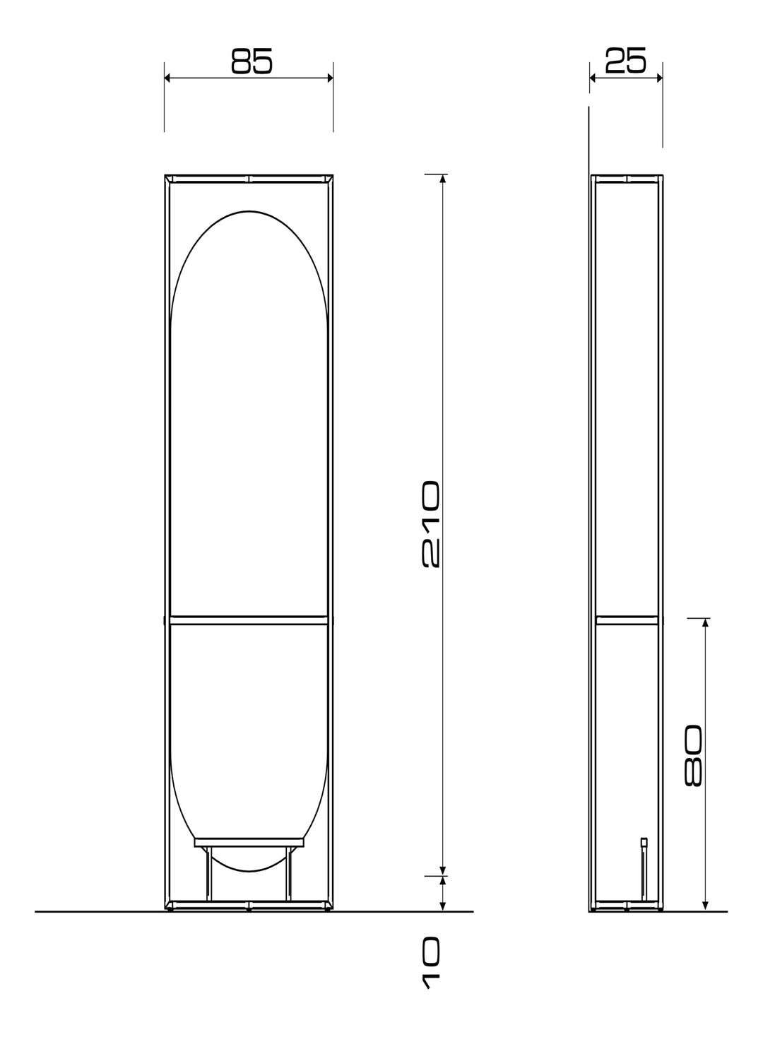 Pietranera WANDARBEITSPLATZ DUPLEX