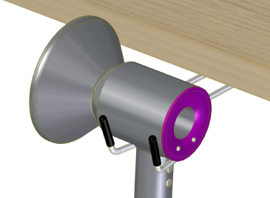Suport pentru uscător de păr Kiela cu montare sub masă Dyson AC-DY