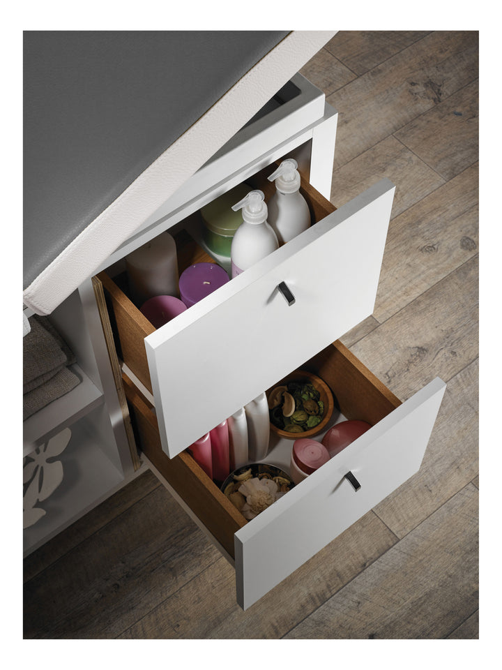 Medical &amp; Beauty EDEN MASSAGELIEGE 2 SCHUBLADEN 4 GROSSE FAECHER