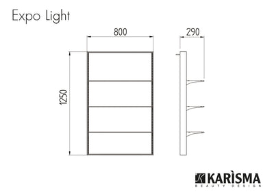 Karisma Display Shelf EXPO-LIGHT