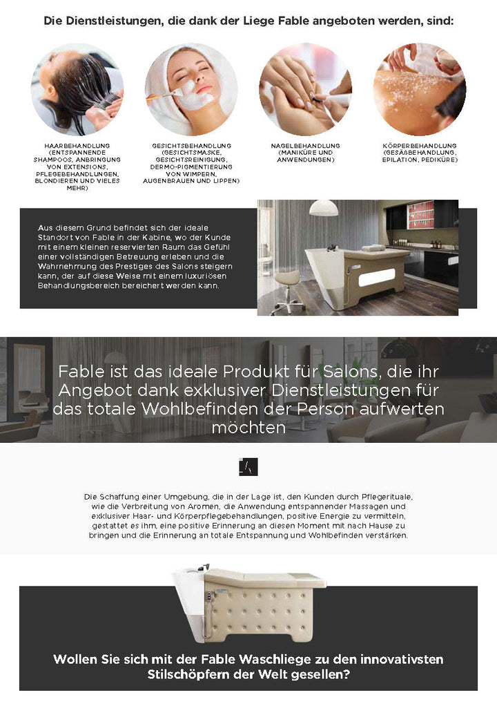 Karsima Fable Lit de lavage Pièce d&