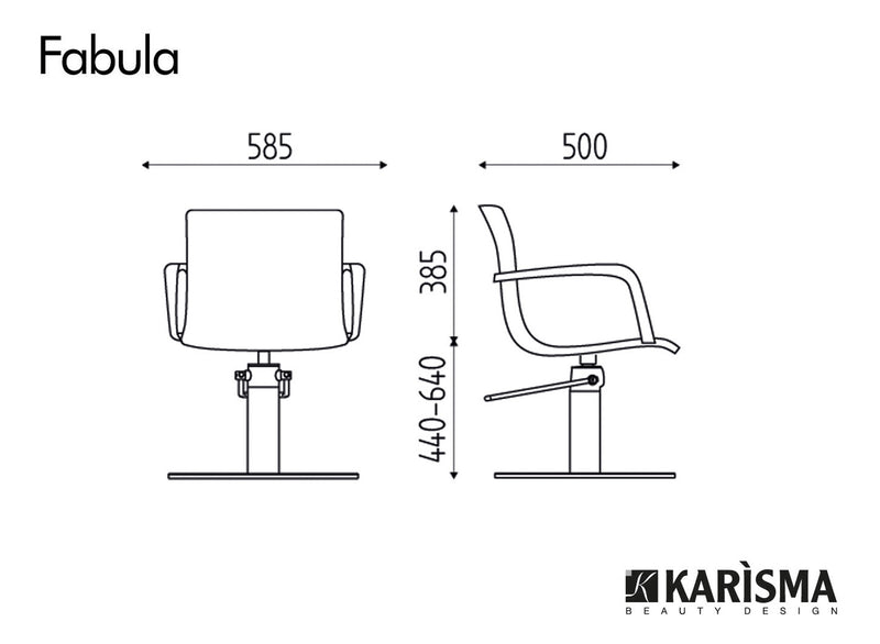 Karisma Friseurstuhl FABULA