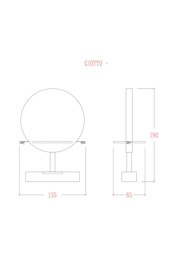 Vezzosi Kaptafel Giotto +