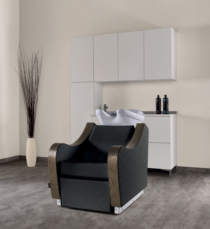 Salon Ambience GRAVITY SCAUN DE SPĂLARE, LAVABO ALB