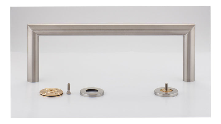 Jobst Fußstütze Forum aus Edelstahl 485 mm - Wandmontage