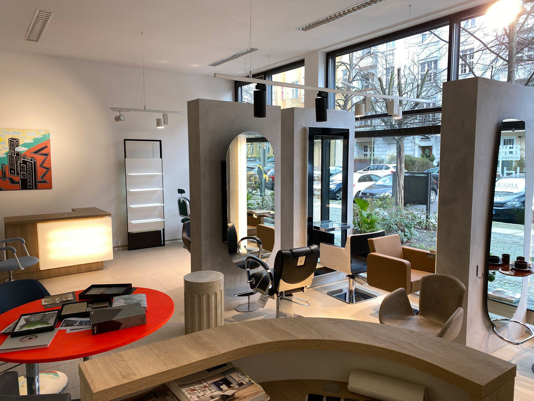 Exhibit Pahi Reception Counter Arabic LED