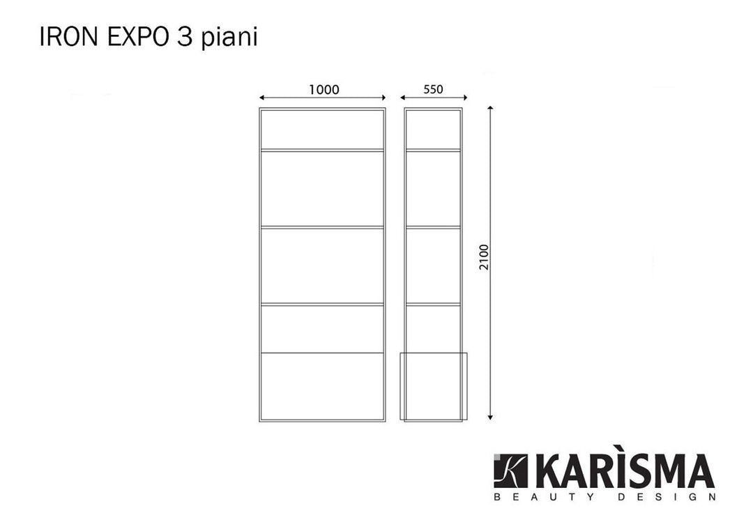 Karisma Prodejní regál IRON EXPO