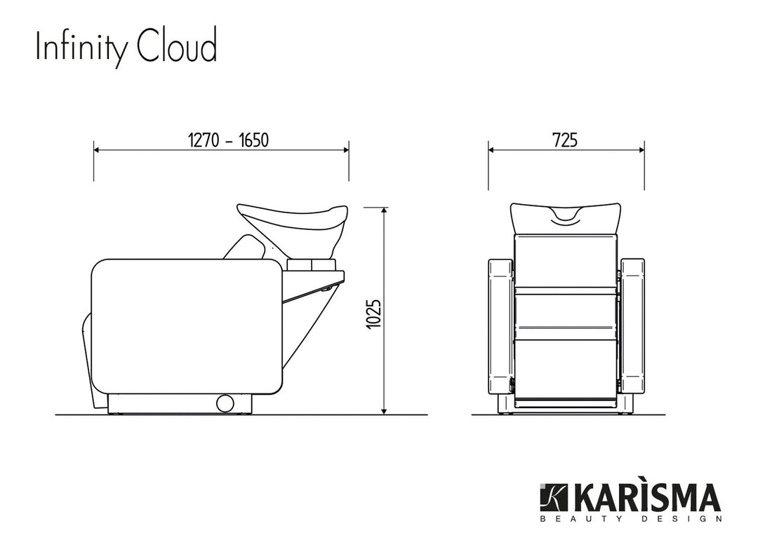 منظف الرأس الخلفي INFINITY CLOUD من Karisma