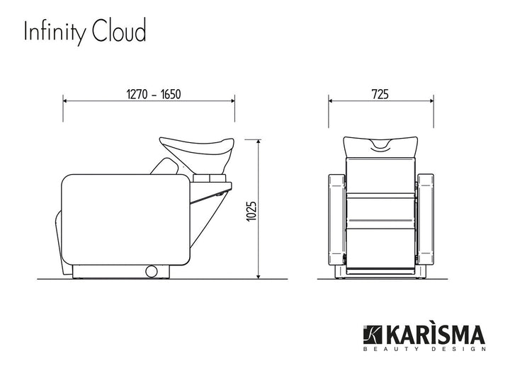 منظف الرأس الخلفي INFINITY CLOUD من Karisma