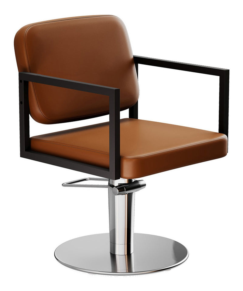 Karisma Kiss hairdressing chair with padded armrests