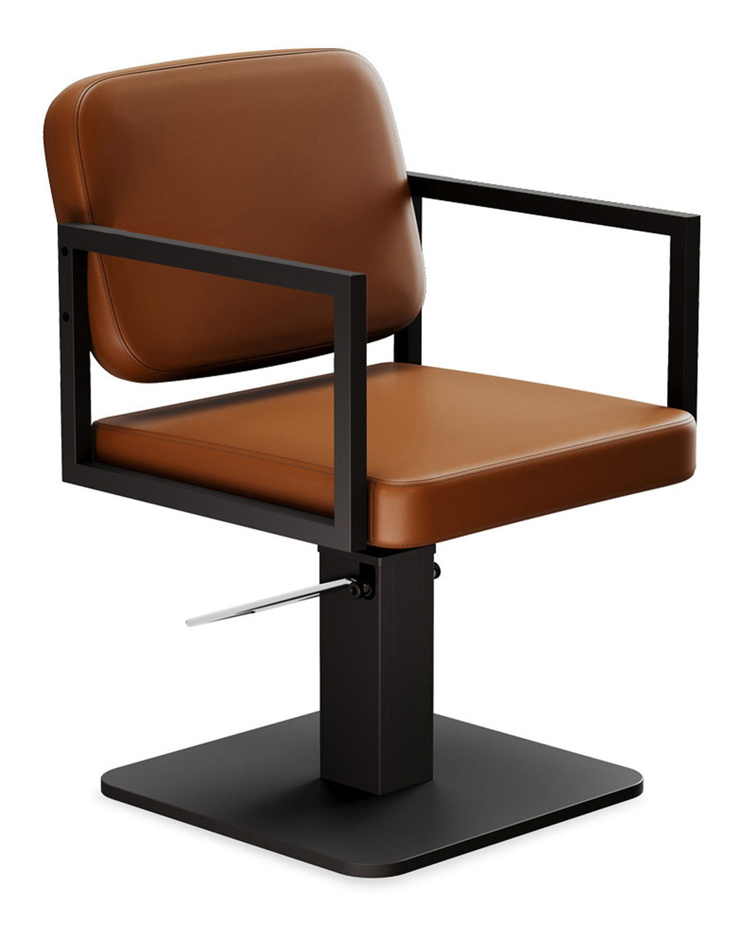 Sedia da parrucchiere Karisma Kiss con braccioli imbottiti