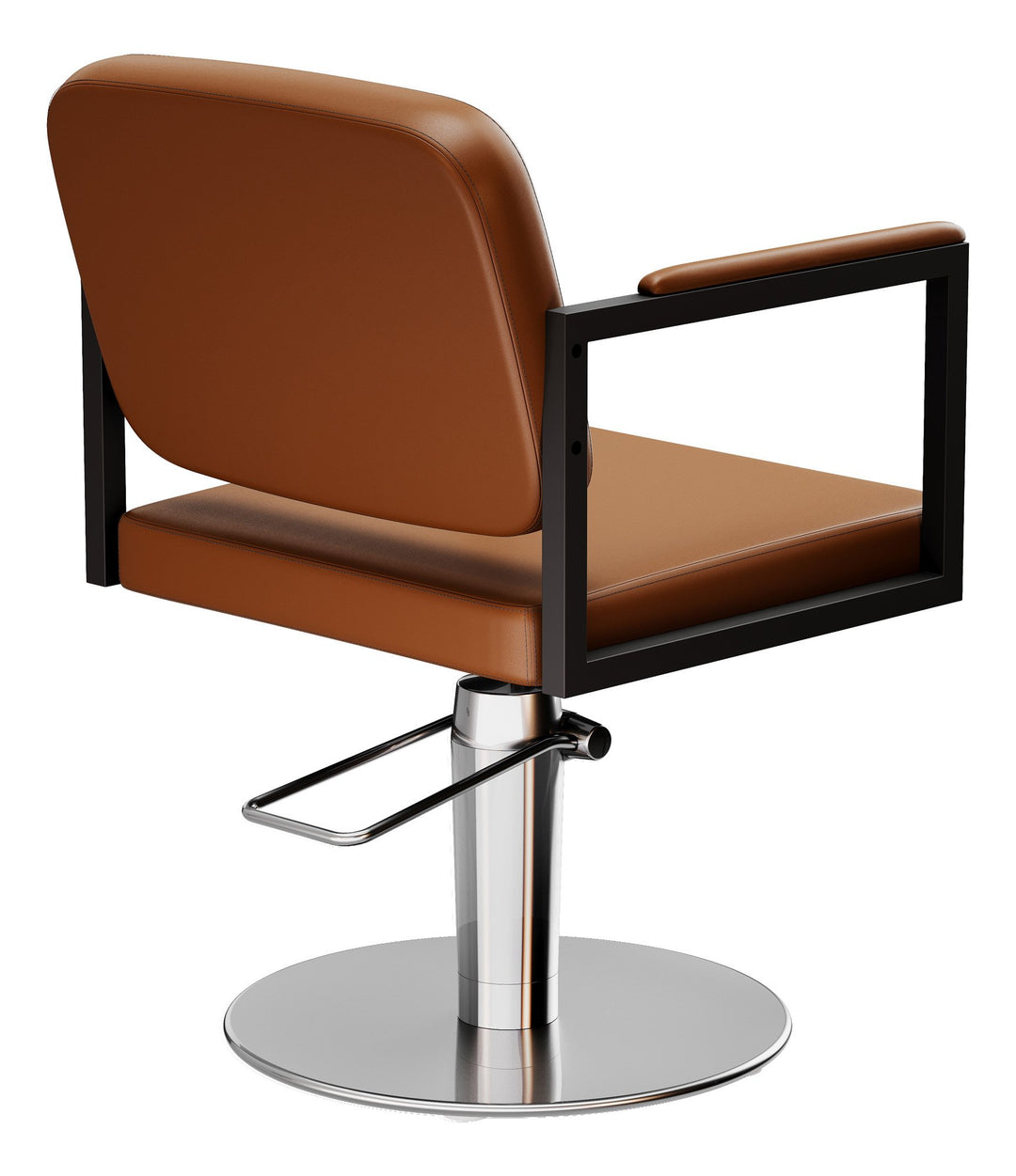 Sedia da parrucchiere Karisma Kiss con braccioli imbottiti