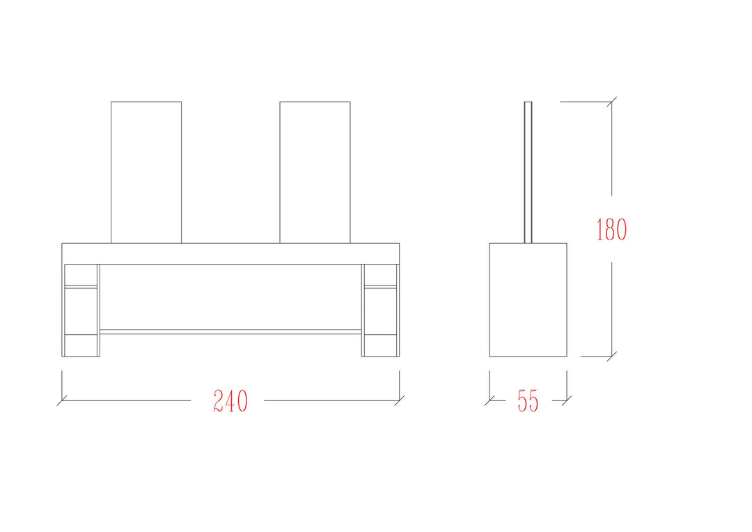 Vezzosi Frisörspiegel Komodo
