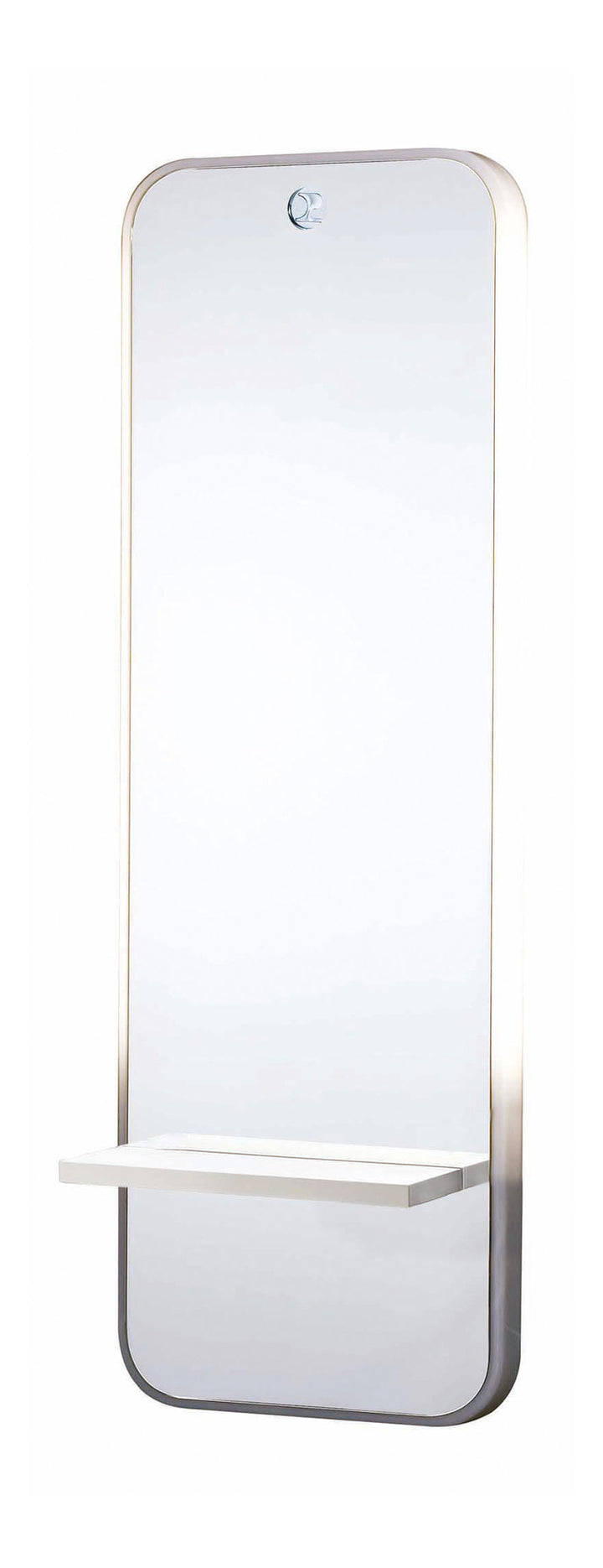 Pietranera WANDARBEITSPLATZ LIGHT MIT STRUKTUR AUS WEISS METHACRILAT, LED BELEUCHTUNG, MIT PHONHALTER