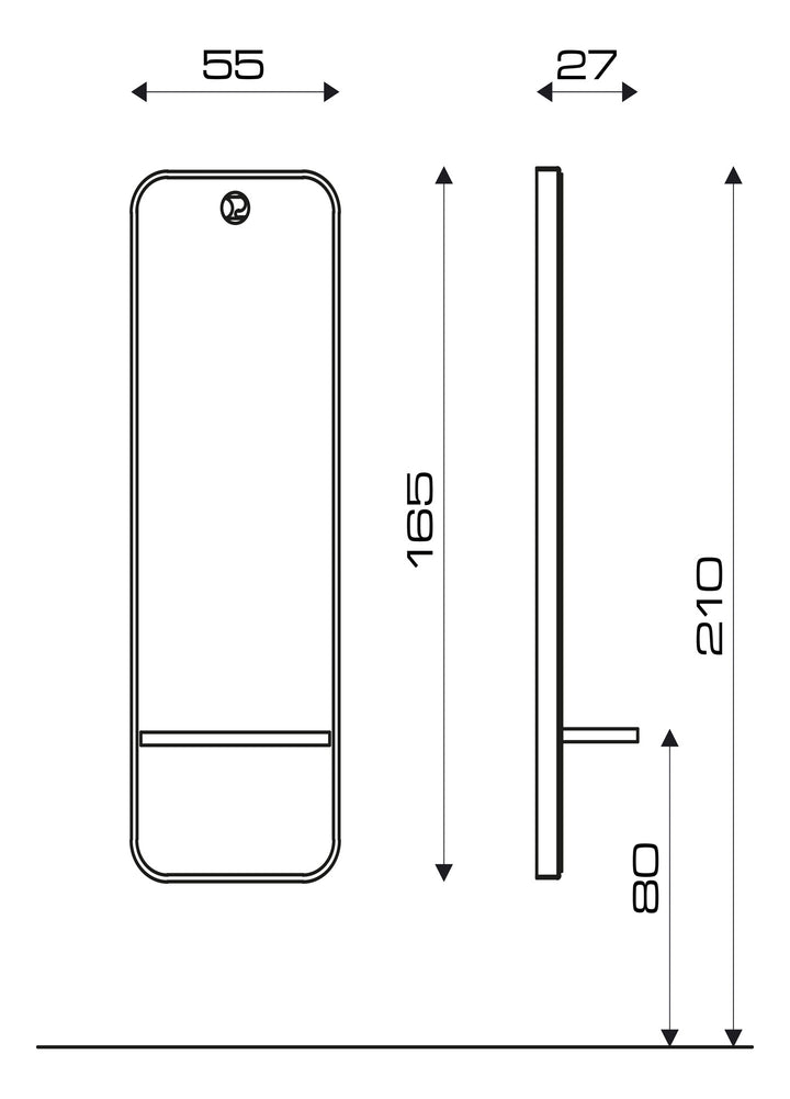 Pietranera WANDARBEITSPLATZ LIGHT MIT STRUKTUR AUS WEISS METHACRILAT, LED BELEUCHTUNG MIT MULTI COLOR SYSTEM UND FERNBEDIENUNG, MIT PHONHALTER