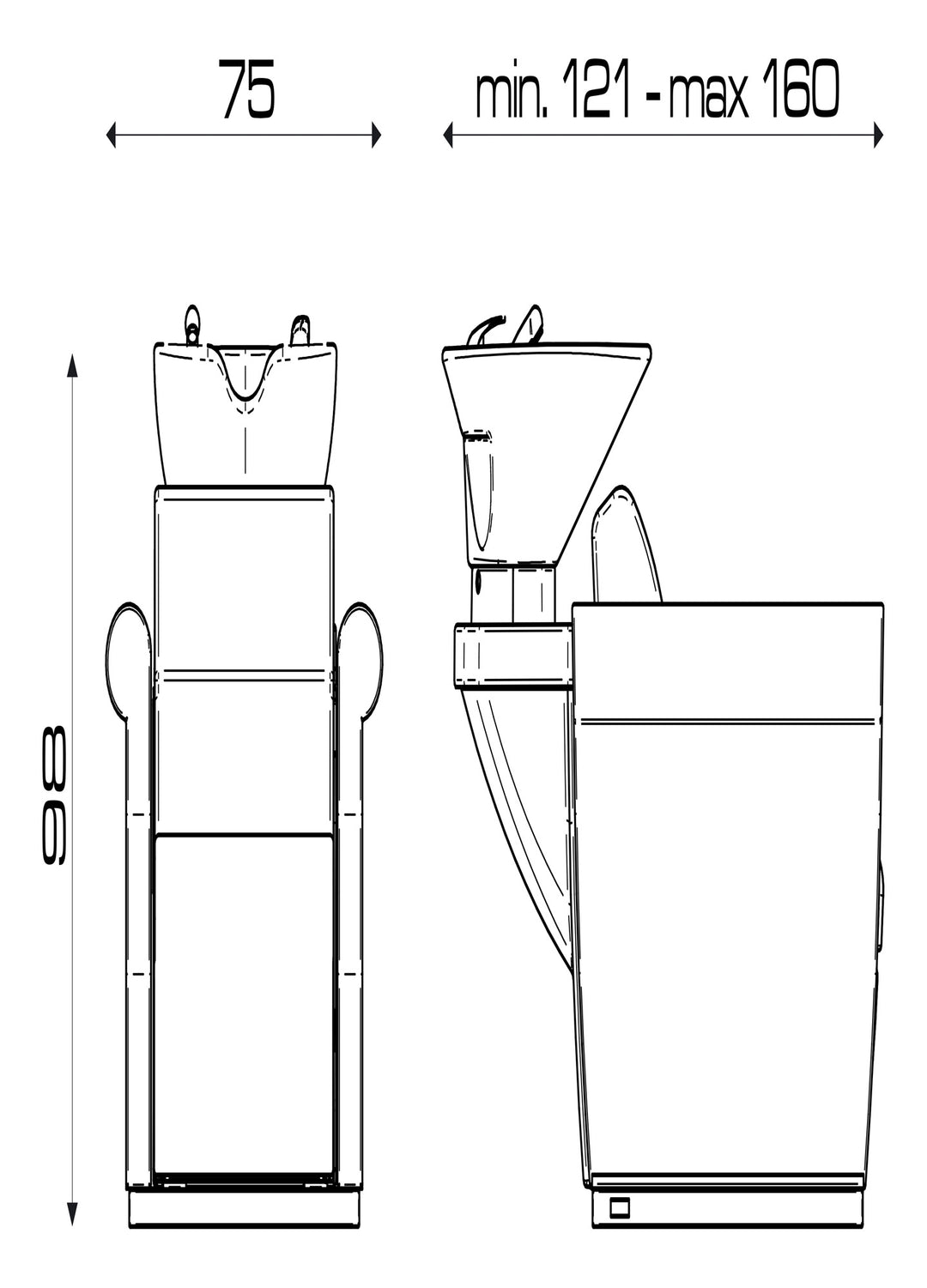 Pietranera WASCHANLAGE LONDRA WASH FEST