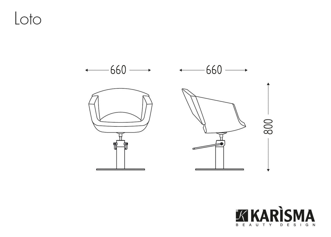 Karisma LOTO Hairdressing Chair