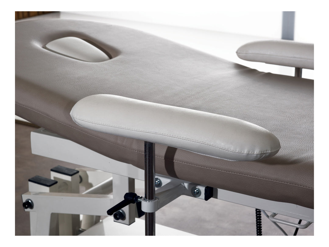 Medical &amp; Beauty LOTUS Liege mit zwei Säulen, elektrische Höhen und Bettverstellung