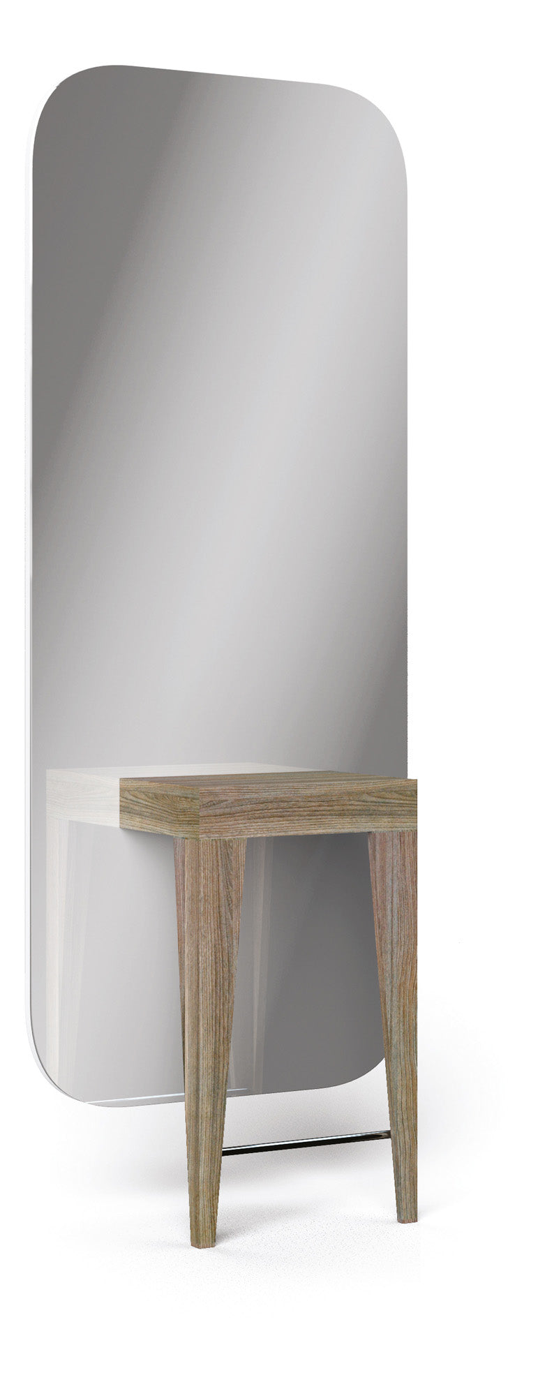 GammaStore Specchio da parrucchiere MADISON 1 – WOOD, 1P WALL