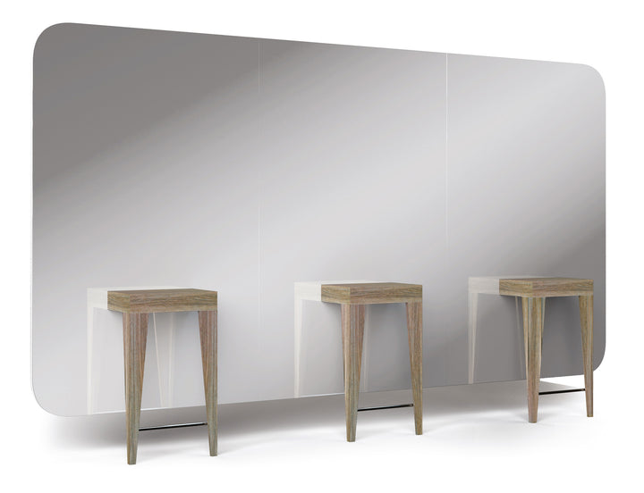 Oglindă de coafură GammaStore MADISON INFINITE 3P WOOD, WALL