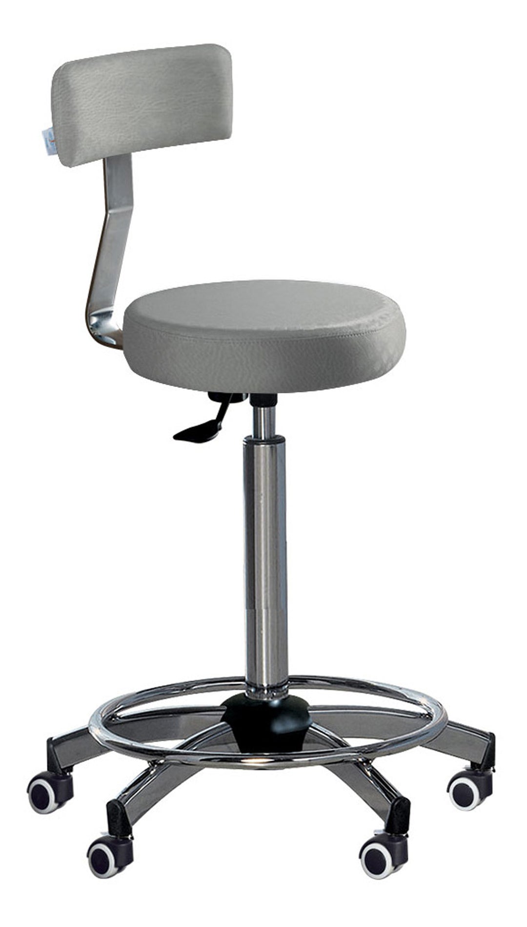 Medical &amp; Beauty MONTANA STOOL WITH BACKREST