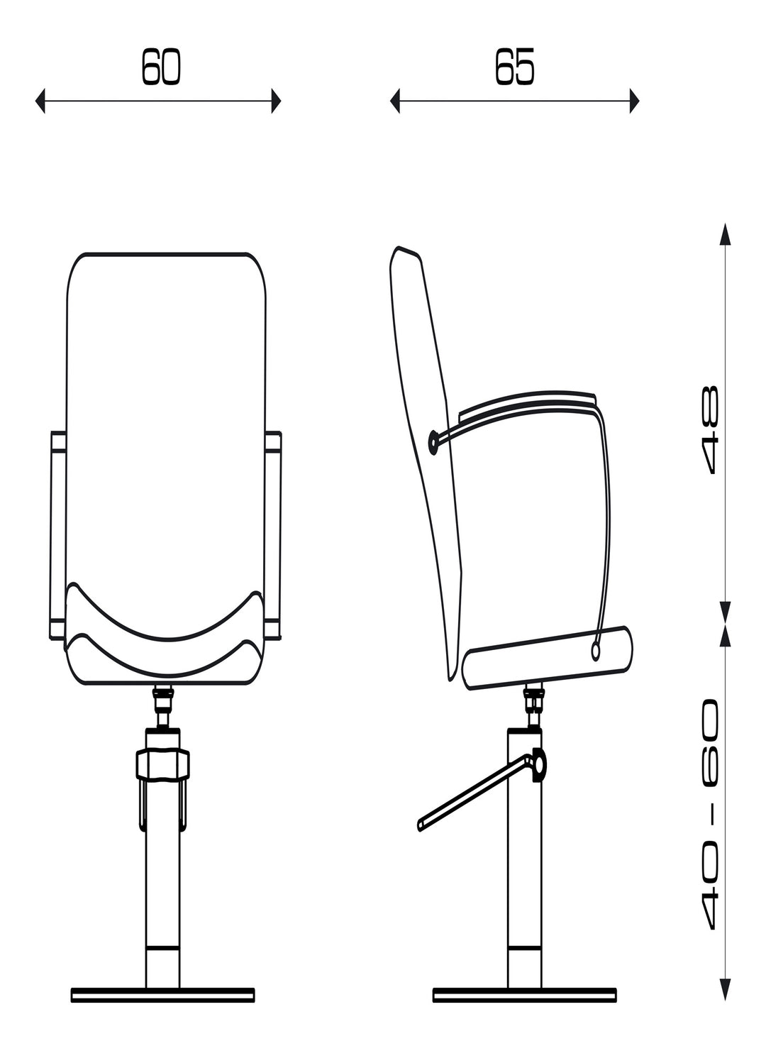 Pietranera Friseurstuhl MISTER PAUL