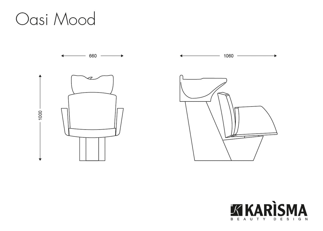 Karisma Mycí židle OASI MOOD