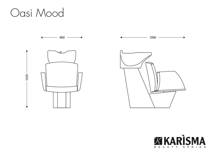 Karisma Mycí židle OASI MOOD