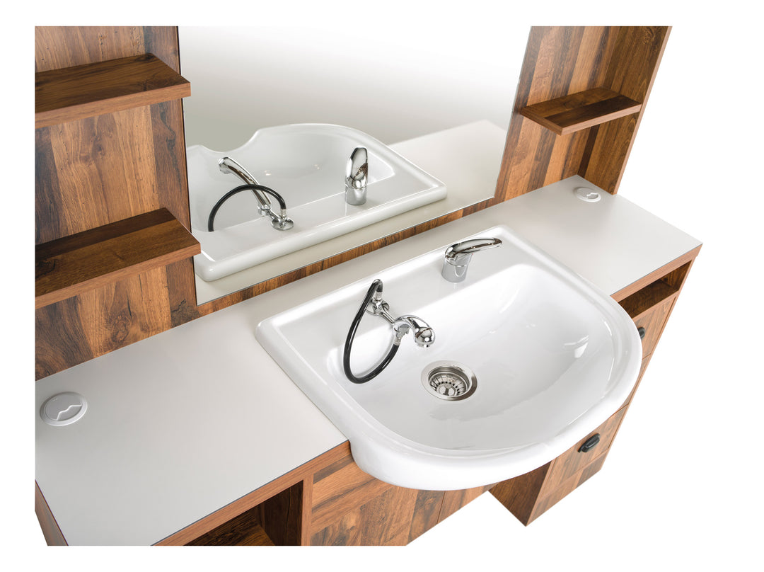 Pahi Frisierplatz Odin Barberbecken