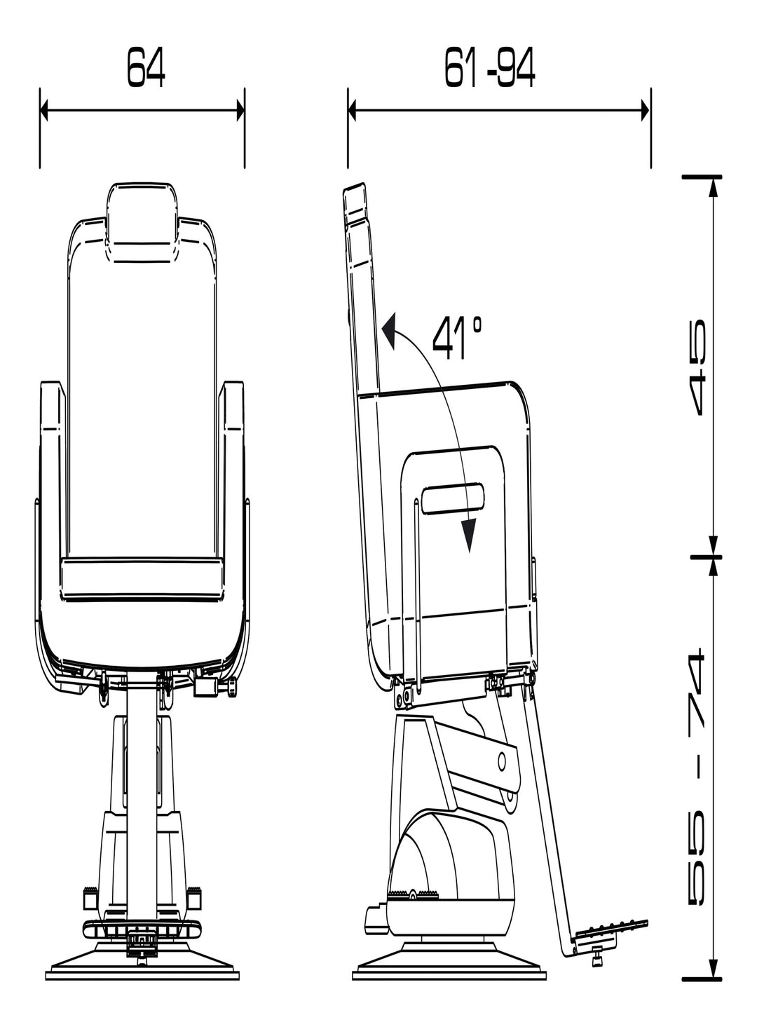 Pietranera HERREN STUHL OM-X