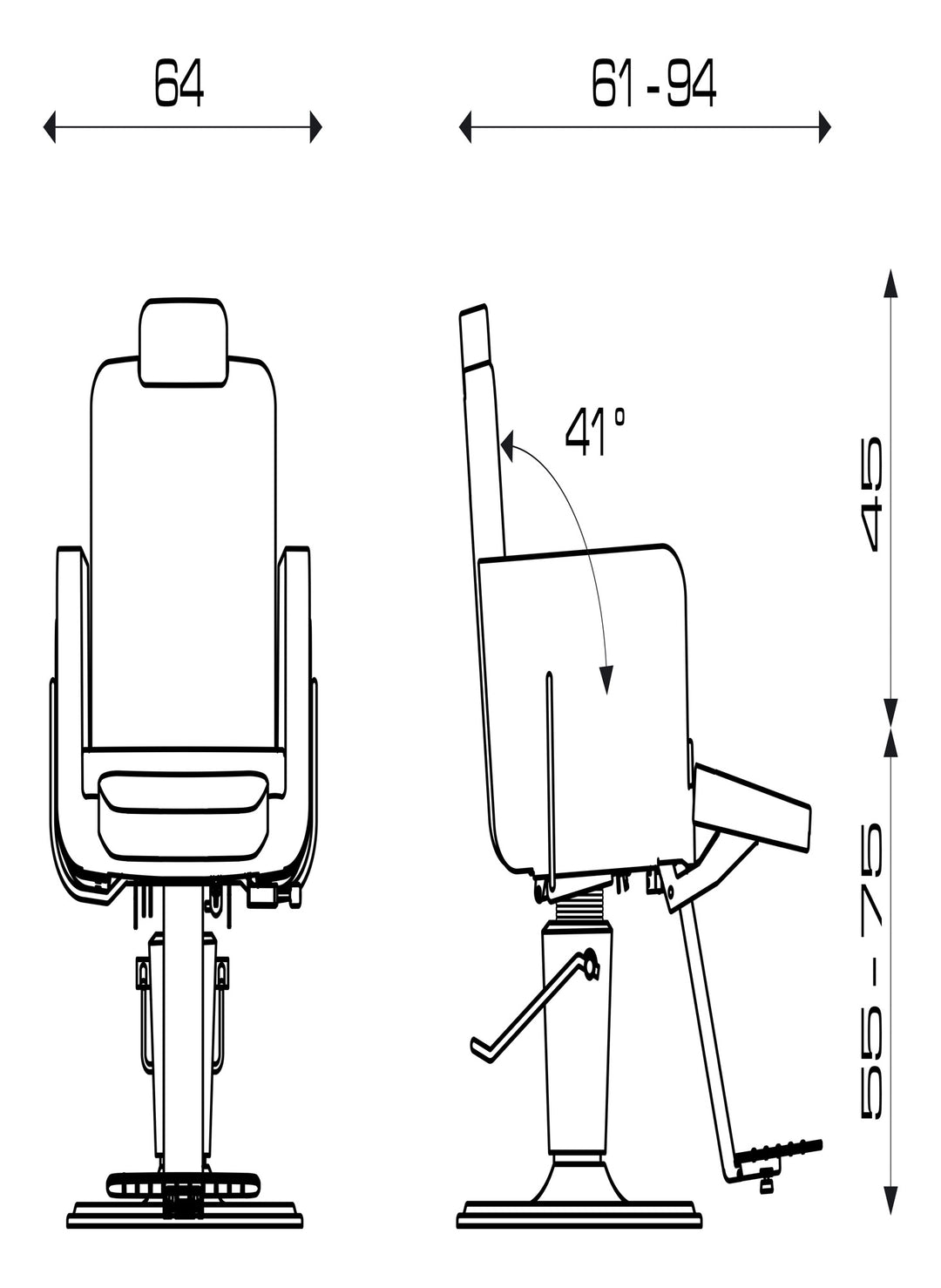 Pietranera HERREN STUHL OM-X