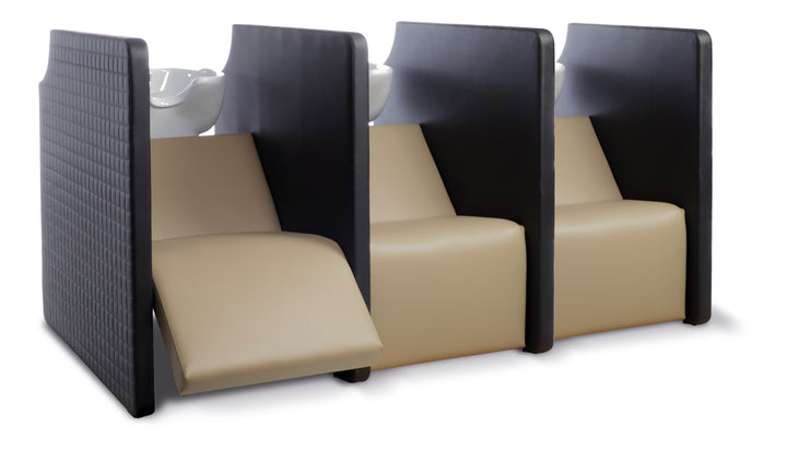 Poltrona lavaggio GammaStore PRIVACY 3P – SOLO NERO E CPT