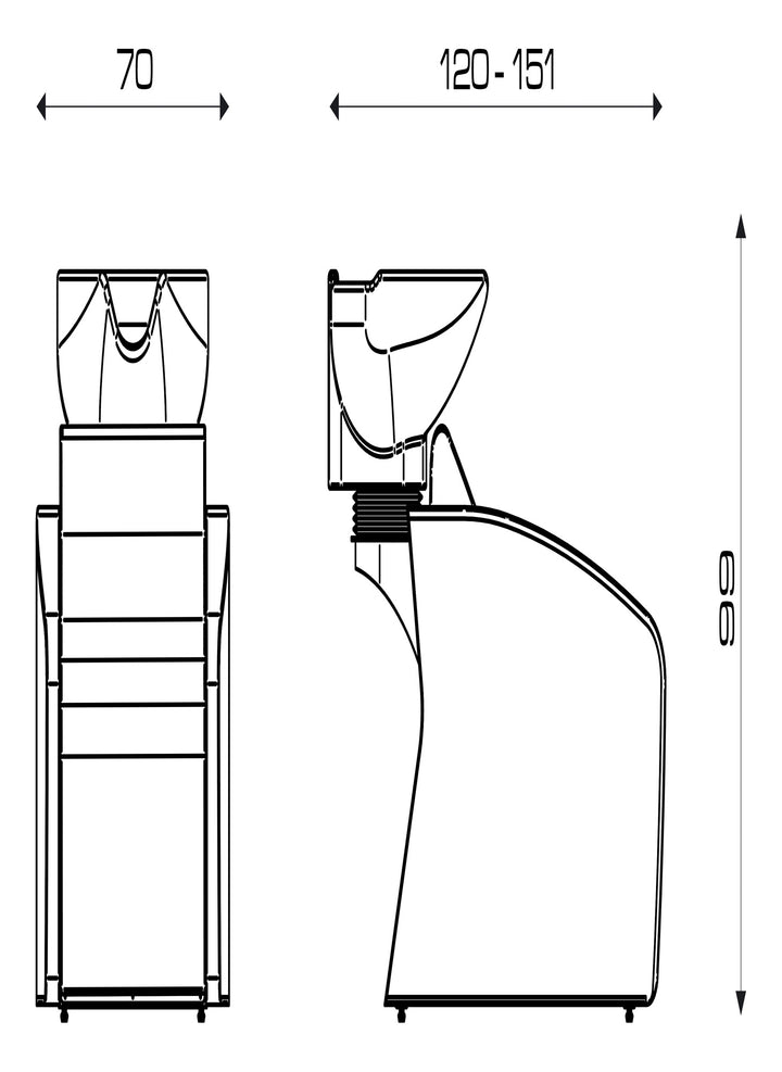 Pietranera WASCHANLAGE RIVA