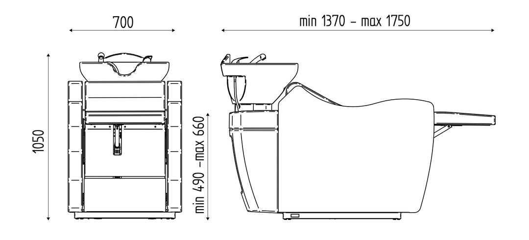Karisma Rückwärtswaschanlage Throne