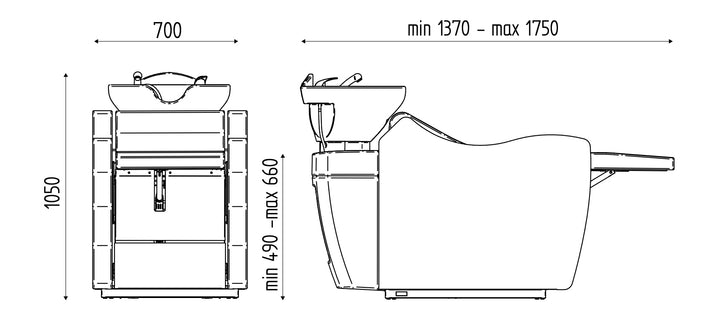 Karisma Rückwärtswaschanlage Throne