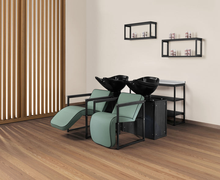 Salon Ambience - Scaun de spălare cu spălare din spate SOHO, un loc