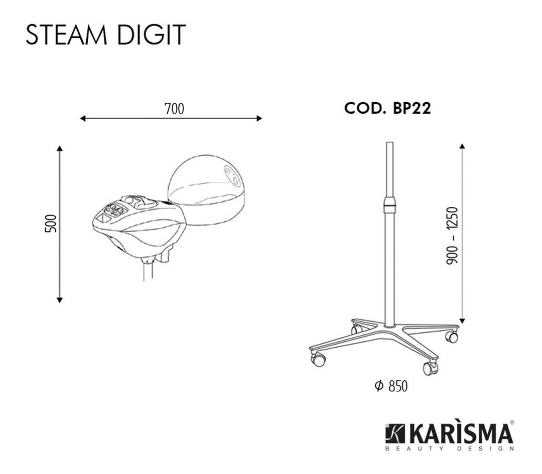 Karisma Sauna capilar Steam Digital