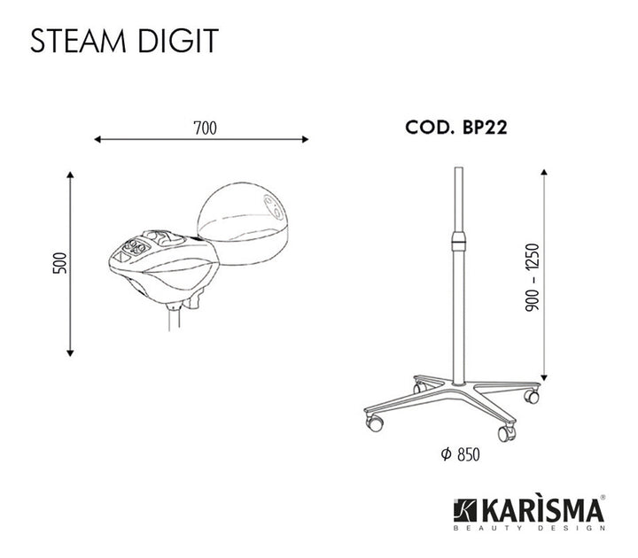 Karisma Sauna capilar Steam Digital