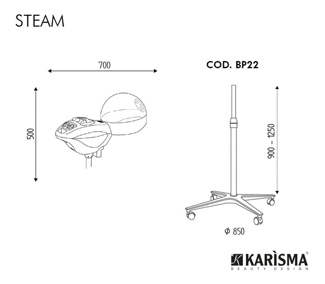 Karisma Sauna na vlasy Steam Analog