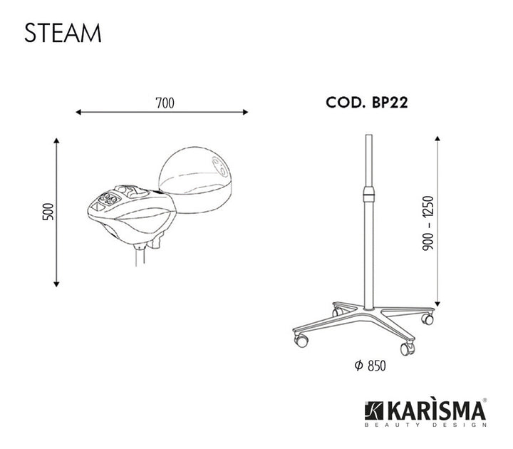 Karisma Sauna na vlasy Steam Analog