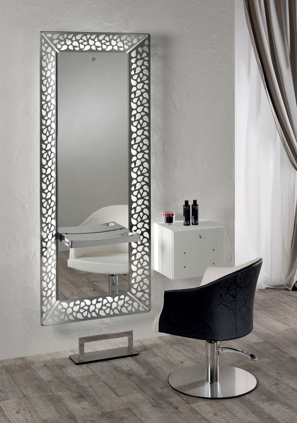 Salon Ambience مرآة تصفيف الشعر Treasure ALUM
