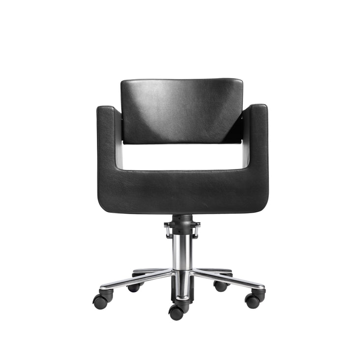 Kiela U-Box Hairdressing Chair with Casters and Brakes