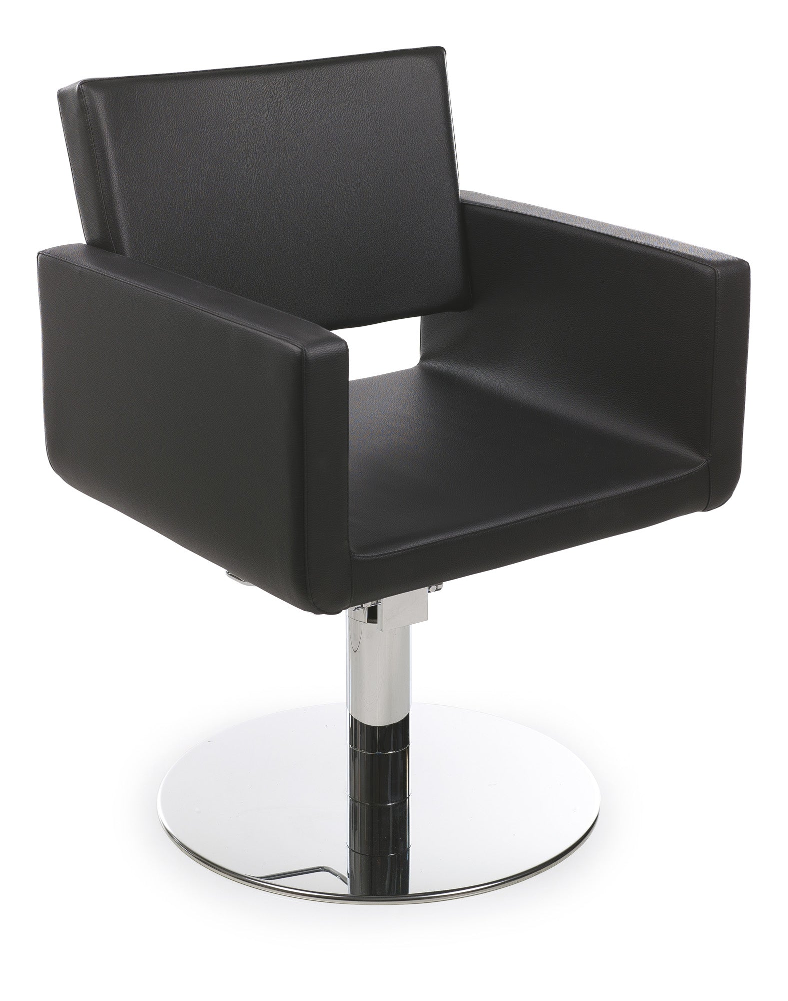 Scaun de coafură GammaStore USHAPE BLACK Base Roto
