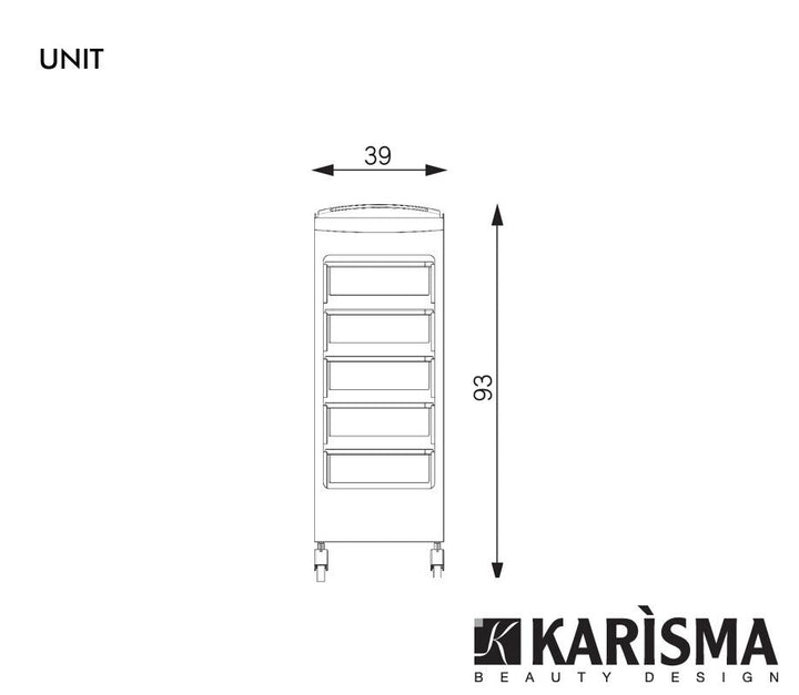 Carrito de servicio Karisma UNIT