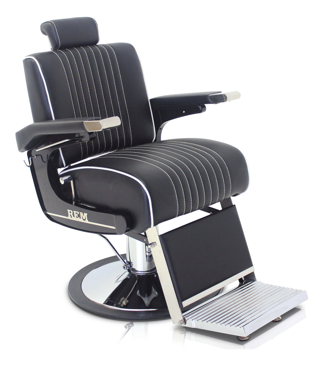 REM Voyager Classic Black Barber Chair