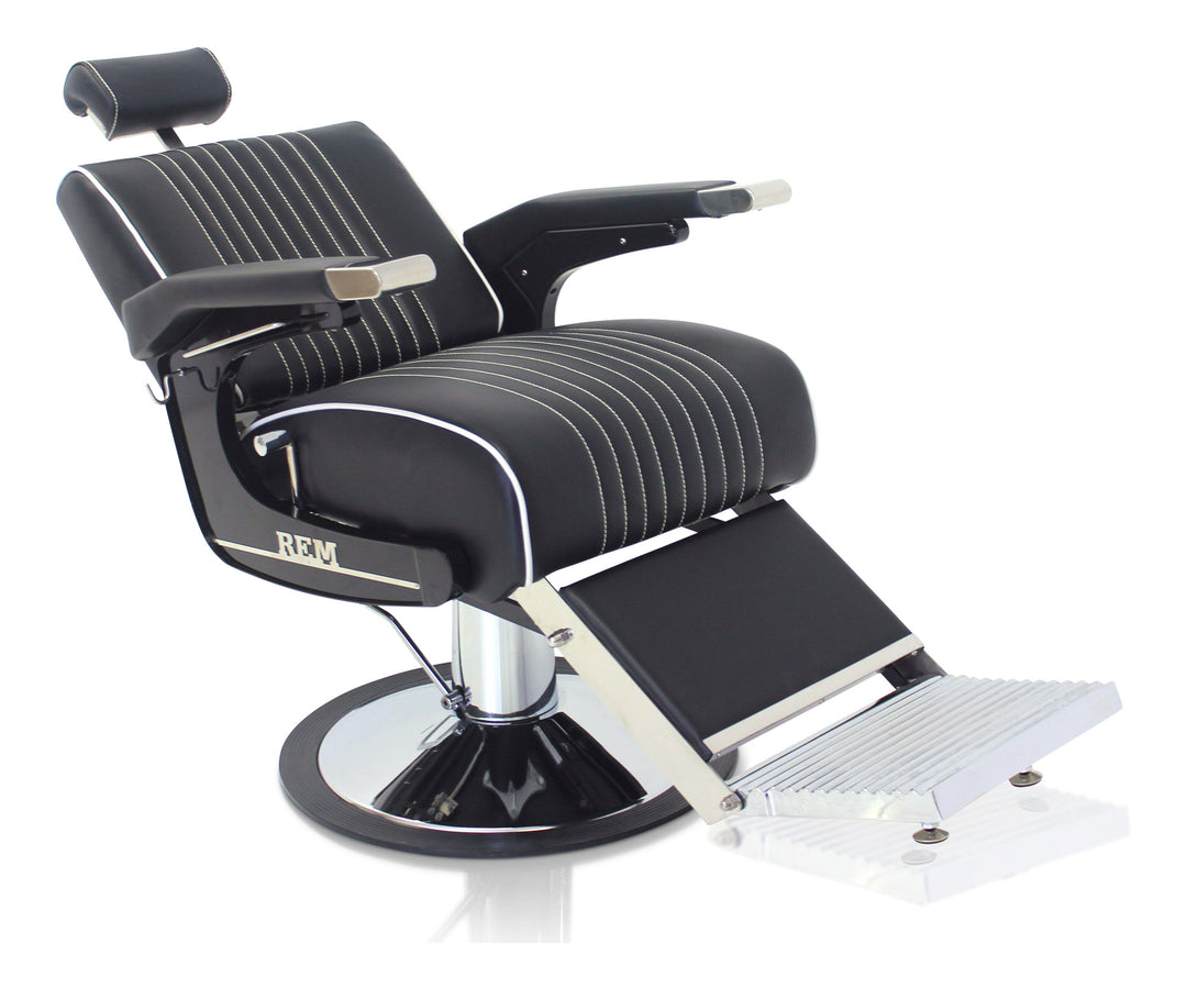 REM Voyager Classic Black Barber Chair