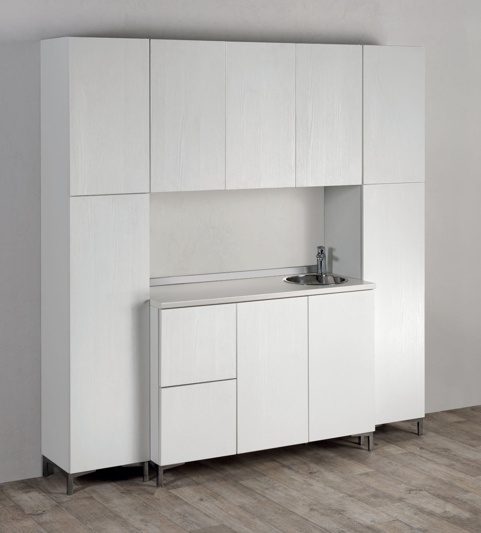 CDE Salondesign - WALL SYSTEM - Rincón mixto